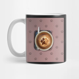 Cat Paw Cappuccino Mug